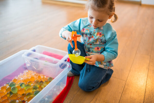 why sensory toys are important, sensory bins for kids, sensory play benefits