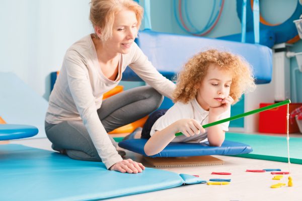 Kid having sensory integration session - SKIDamarink KIDs Kid having sensory integration session