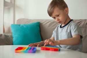 Pop it toy fidget, Child play with antistress toy