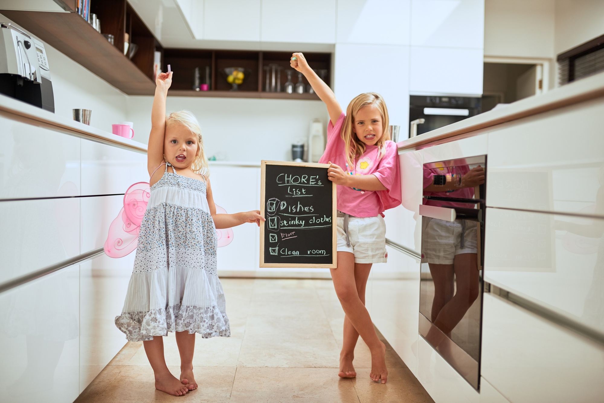 Our chores are finally done